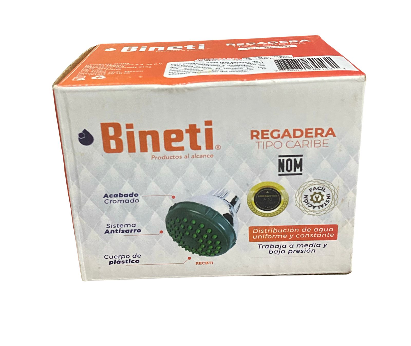 Regadera Tipo Caribe